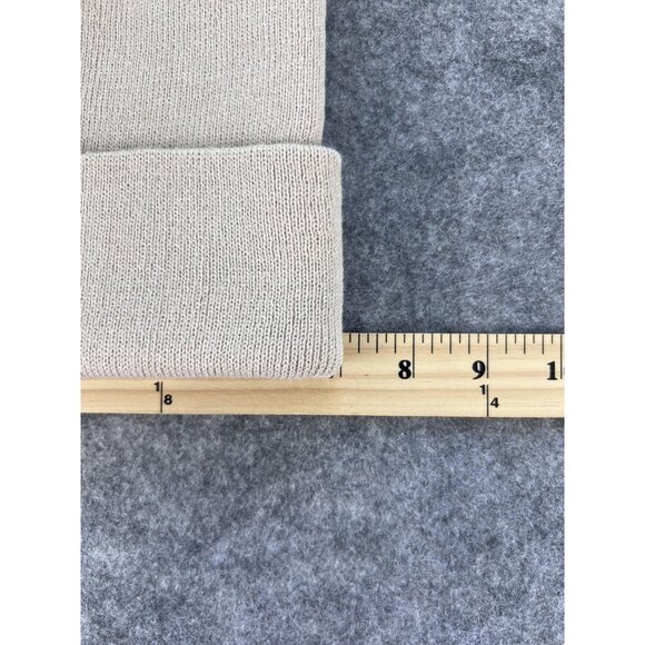 Knit Hat Beanie Set Cuffed Soft Warm Medium Acrylic Winter Cold Weather - Picture 4 of 5